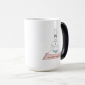 Mug Magique Paix Intérieure, Chat Extérieur (Devant droit)