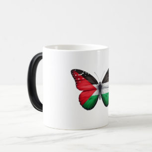 Mug Magique Palestine Drapeau Mat - Marche avec fierté et sol
