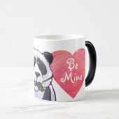Mug Magique Panda Bear Saint Valentin (Devant droit)
