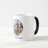 Mug Magique Panda Bears (Devant droit)