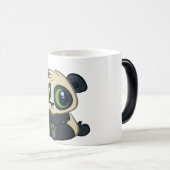 Mug Magique Panda mignon (Devant droit)
