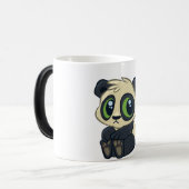Mug Magique Panda mignon (Devant gauche)