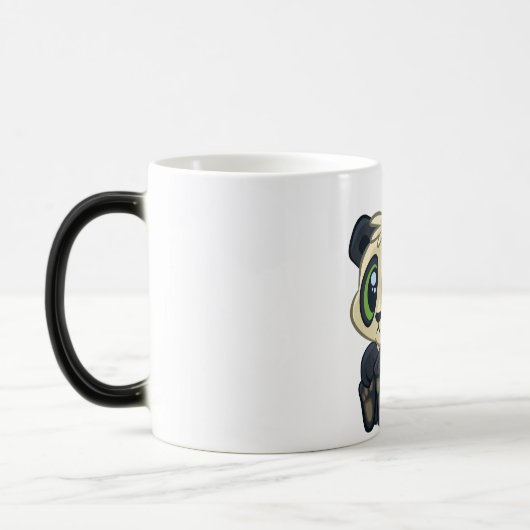Mug Magique Panda mignon (Gauche)