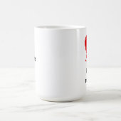 Mug Magique Papa tu es mon héros l Love l Fête des pères (Centre)