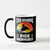 Mug Magique Papi Cool Roulent en Motoneige Papi (Gauche)