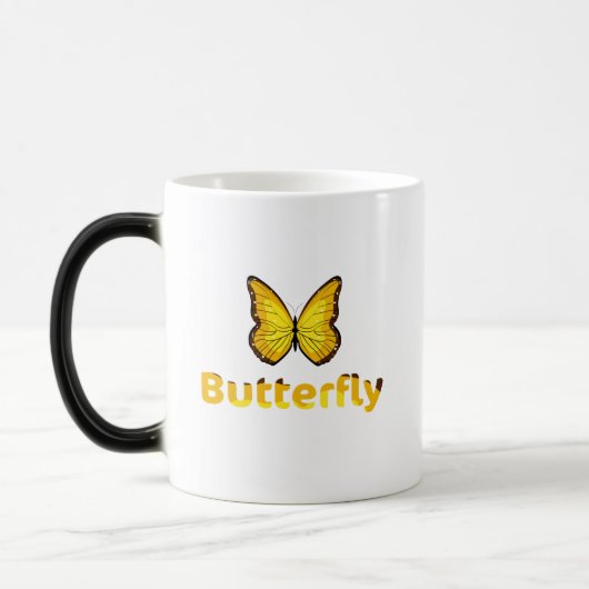 Mug Magique Papillon (Gauche)