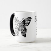 Mug Magique Papillon complexe (Devant gauche)