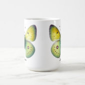 Mug Magique Papillon élégant soufre Wrap (Centre)
