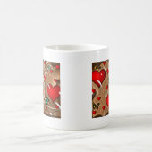 Mug Magique Papillon et or (Centre)