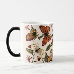 Mug Magique Papillon et papillon vintage