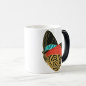 Mug Magique Papillon exotique coloré papillon (Devant droit)