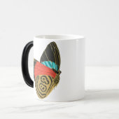 Mug Magique Papillon exotique coloré papillon (Devant gauche)