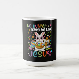 Mug Magique Pâques aucun lapin ne m'aime comme Jésus chrétien