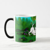 Mug Magique Pâques - Chiot Capo et Papillon (Gauche)