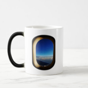 Mug Magique Par la fenêtre, voyez le monde !
