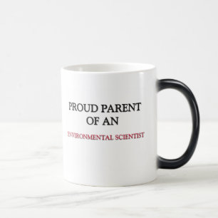 Mug Magique Parent fier d'un SCIENTIFIQUE DE L'ENVIRONNEMENT