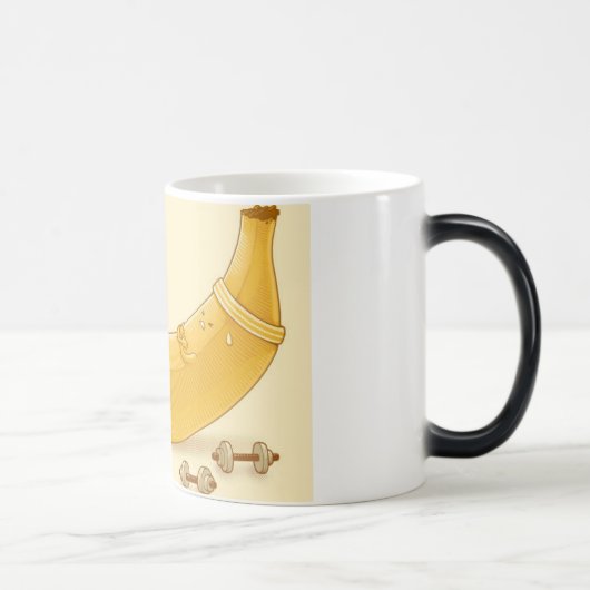 Mug Magique Paresseux. Comme banane (Droite)