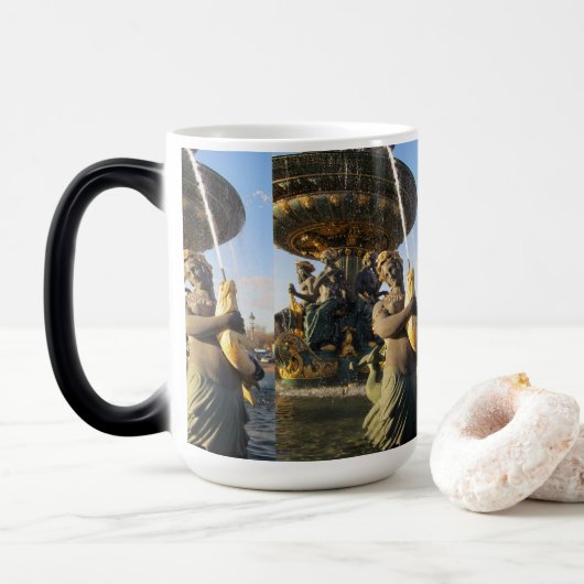 Mug Magique Paris - Place de la Concorde (Avec donut)