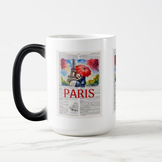 Mug Magique PARIS SCENE - Paris Été (Gauche)