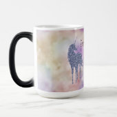 Mug Magique Parties scintillant d'or Dream Big Unicorn Personn (Gauche)