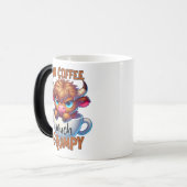 Mug Magique Pas de café beaucoup grincheux (Devant gauche)
