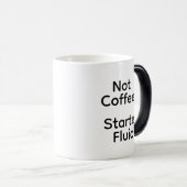 Mug Magique Pas de café Starter Fluid (Devant droit)