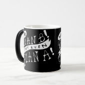 Mug Magique Pas de plan B ni même de plan A (Devant gauche)