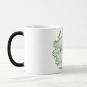 Mug Magique Pastel Yellow Green Custom Daisy (Gauche)