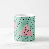 Mug Magique Pastèque Fruit Rose Café Thé (Centre)
