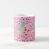 Mug Magique Pastèque Fruit Rose Café Thé (Centre)