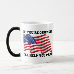 Mug Magique patriote américain