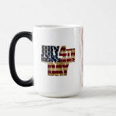 Mug Magique Patriotique Juillet 4 (Gauche)