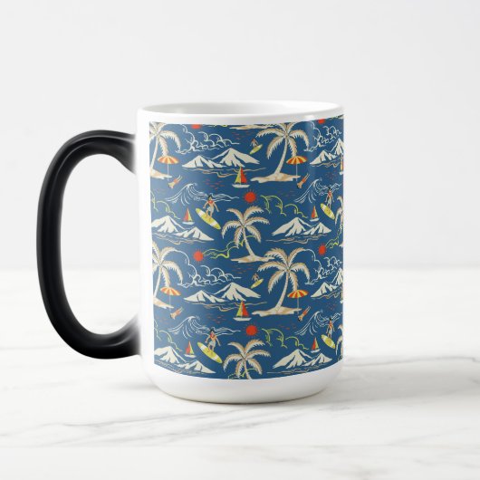 Mug Magique Patters tropicaux (Gauche)