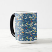 Mug Magique Patters tropicaux (Devant gauche)