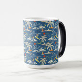Mug Magique Patters tropicaux (Devant droit)
