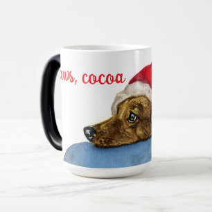 Mug Magique Pattes, chocolat et joie !