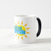 Mug Magique Pause printemps ensoleillée - (Devant droit)