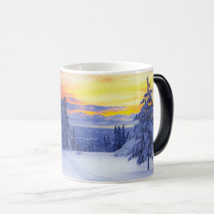 Mug Magique Paysage hivernal