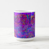 Mug Magique Paysage Violet Impressionniste Psychédélique (Centre)