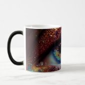 Mug Magique Peacock Imaginaire Joli Parties scintillant Closeu (Gauche)