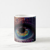 Mug Magique Peacock Imaginaire Joli Parties scintillant Closeu (Centre)