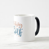 Mug Magique Pêche Et Golf (Devant droit)