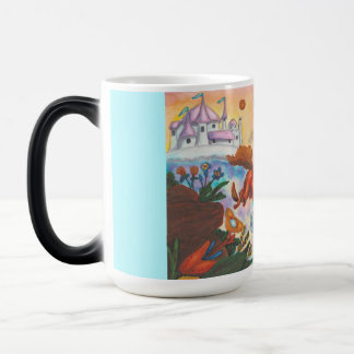 Mug Magique Peinture à l'aquarelle Licorne Opale Fée Dragon Fe