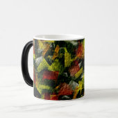 Mug Magique Peinture à l'huile Abstraite et acrylique 2 (Devant gauche)