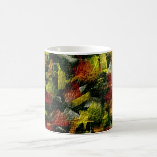 Mug Magique Peinture à l'huile Abstraite et acrylique 2 (Centre)