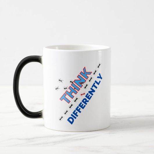 Mug Magique Penser différemment 6.w (Gauche)
