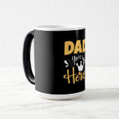Mug Magique Père Cadeau Papa Tu Es Héros (Devant gauche)