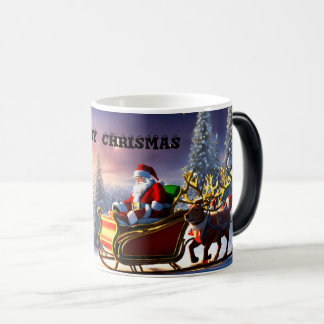 Mug Magique "Père Noël Joyeux Christmas Coffee Cup