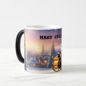 Mug Magique "Père Noël Joyeux Christmas Coffee Cup (Devant gauche)