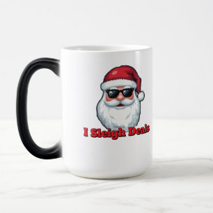 Mug Magique Père Noël Tueur de Deals Drôle de Shopping de Vaca